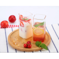 400Ml Square Glass Cup Large Breakfast Milk Cup